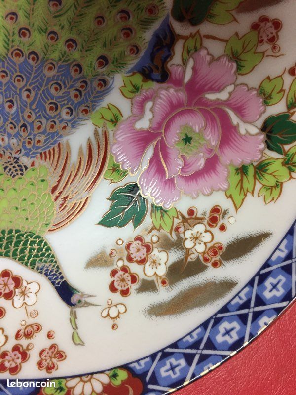 Assiette murale japonaise (image 3)