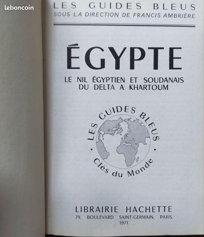 Guide bleu Egypte, Hachette 1971 (image 10)