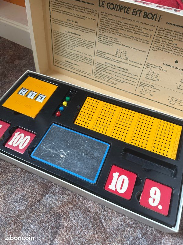Jeu vintage le compte est bon (image 2)