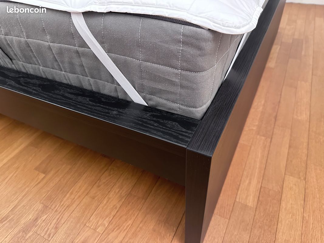 Ensemble cadre de lit MALM + matelas VESTERÖY (140x200 cm) (image 8)