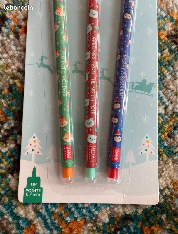 Stylos Legami Noël 2023 (image 3)