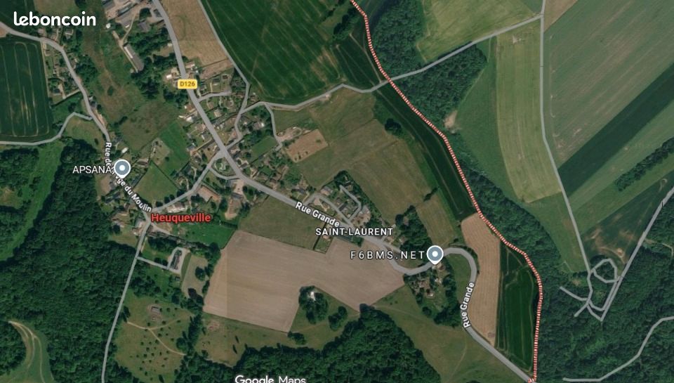Terrain 1 500 m² Heuqueville · 47 000 €