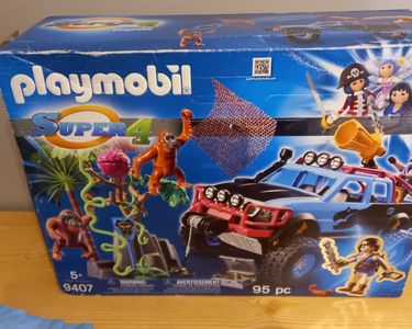 PLAYMOBIL 9407 - Tout Terrain Dans La Jungle - Véhicule Aventure Occasion