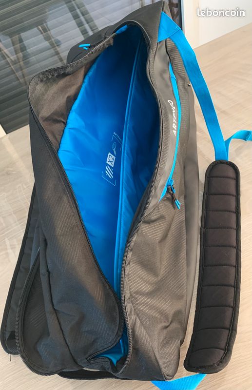Wilson Roland Garros Sac De Tennis En Argile Tour Commemoratif Ouvert Francais Sac A Dos Pour Raquettes De Tennis Max Pour 2 Raquettes Avec Compartiment