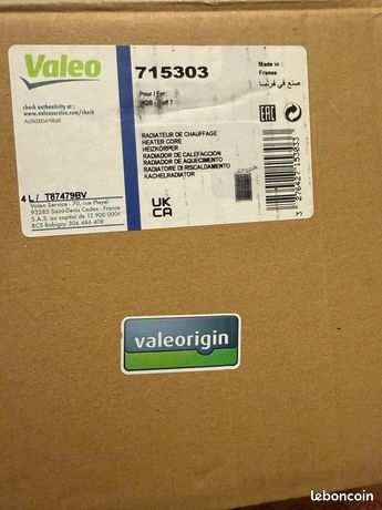 Ventilateur Chauffage Valeo 715251 - Chauffage Habitacle Pour Dacia Logan Ii Et Mcv Ii