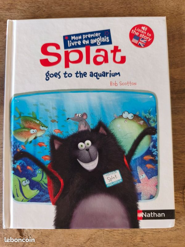 Livre Splat goes to the aquarium (image 2)