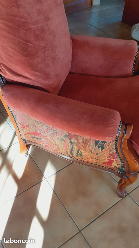 Vends ensemble salon banquette et fauteuil (image 4)