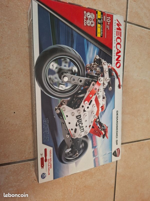 Jeu de construction Moto Ducati de collection (image 1)