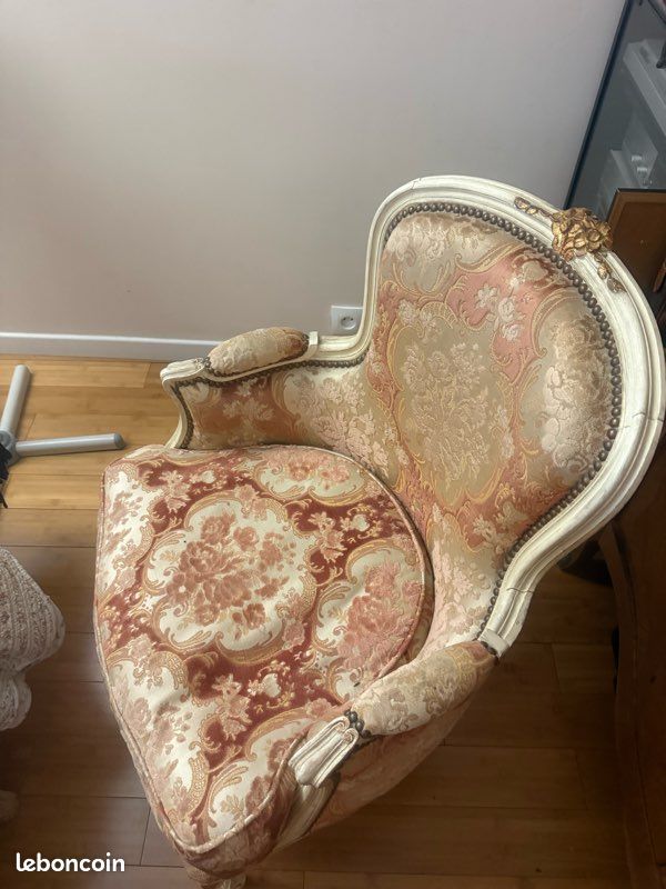 Vends fauteuil bergère bonne état prix 120e (image 1)