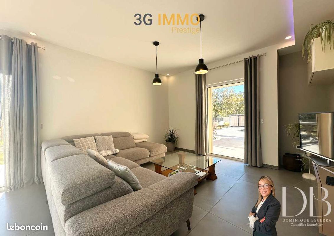 Vente | Maison avec dépendance | 5p | 4ch | 129.00 m² | Murles | Terrasse · Jardin · Piscine (image 2)