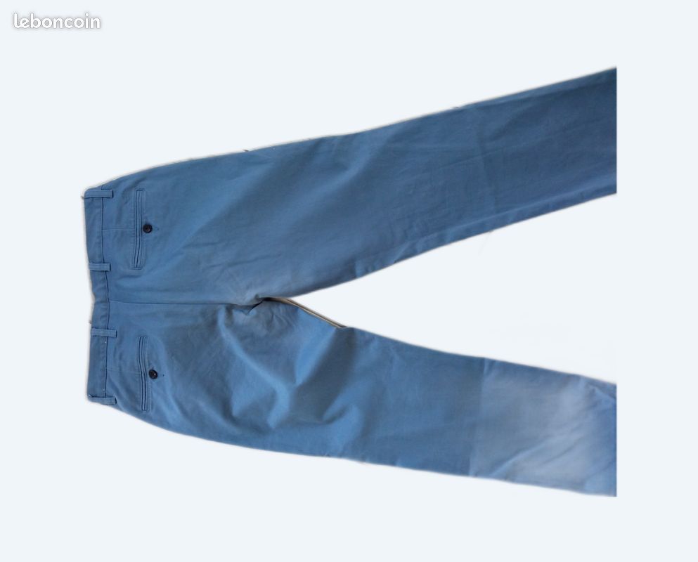 Pantalon marque DOCKERS homme bleu (image 1)