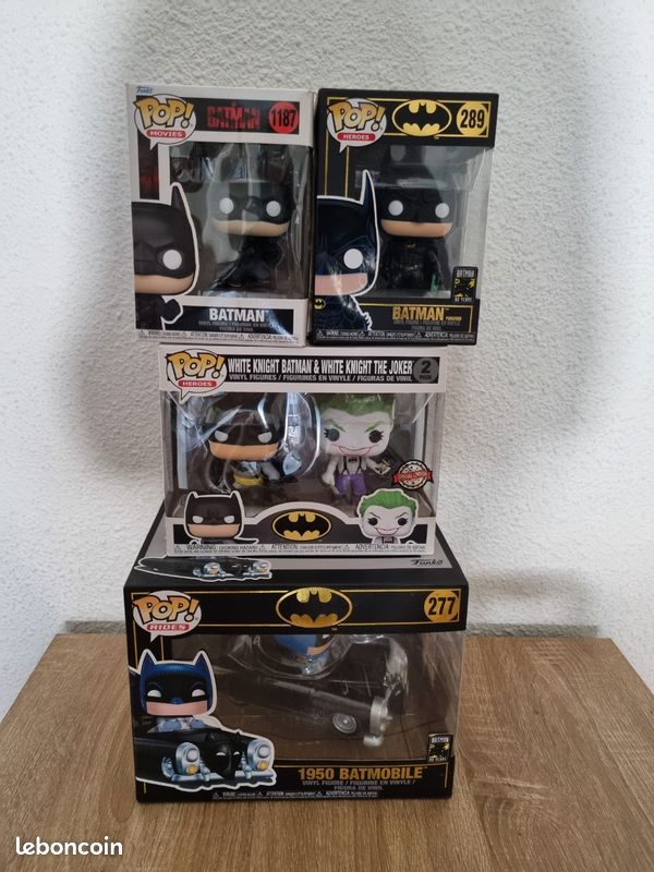 Lot Funko Pop Batman - Jeux & Jouets