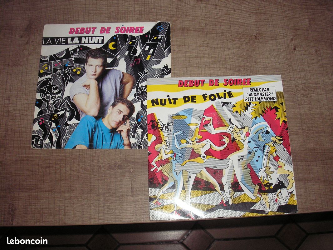 45t DEBUT DE SOIREE la vie la nuit/nuit de folie (image 1)