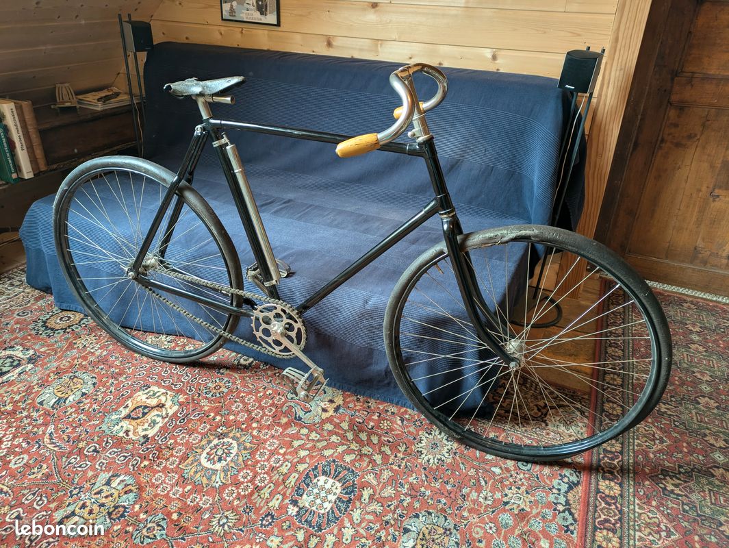Cadre Col De Signe 1940's Vélo Ancien bici Epoca Altes Fahrrad TRÈS