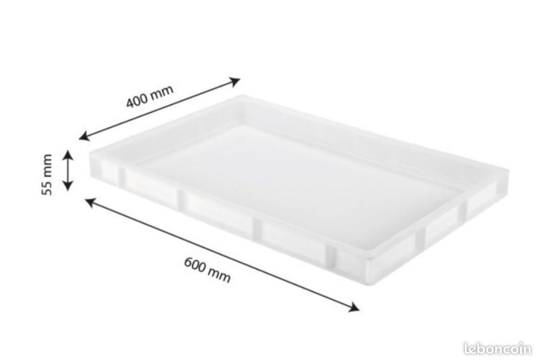 Bac à patons 60x40x5.5 (image 1)
