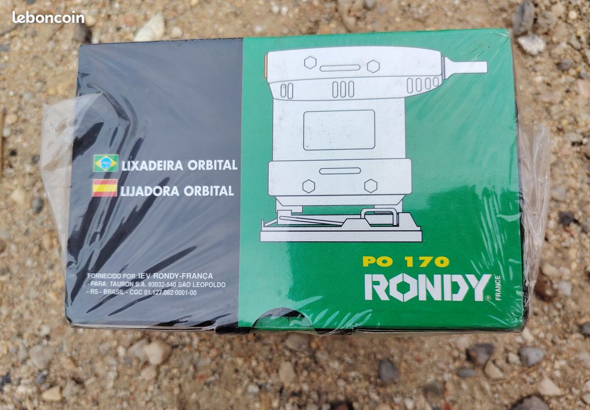Ponceuse orbitale RONDY PO170 - Neuf - TVA Récupérable
