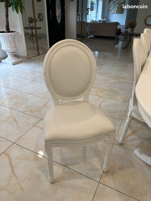Table salon chaises (image 4)