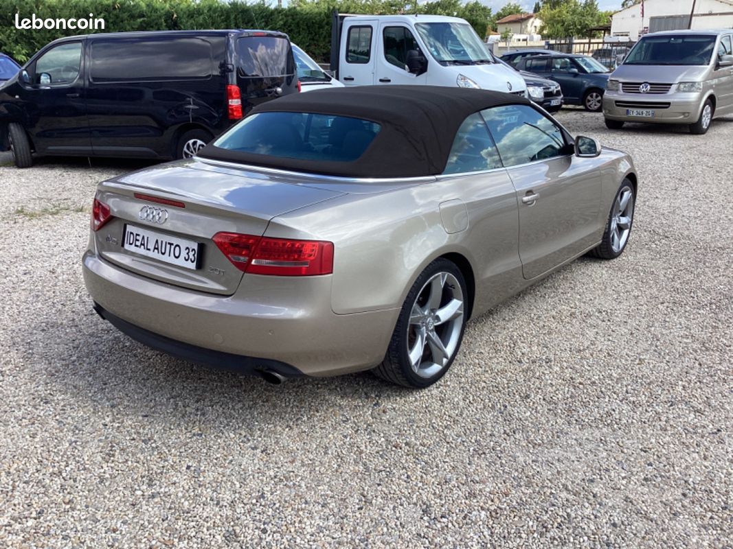 Audi A5 CABRIOLET 2.0 TFSI 180 ch BOITE AUTO (image 4)