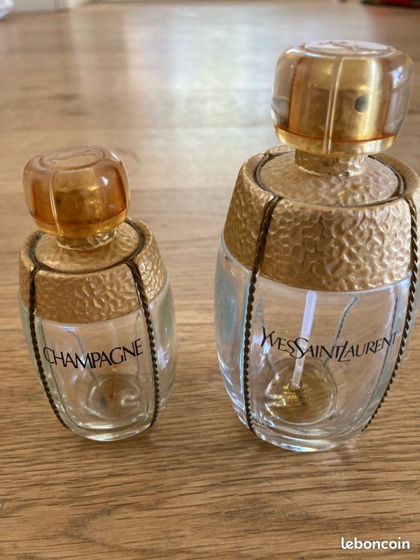 2,Flacons vides parfum Champagne Yves Saint Laurent (image 1)