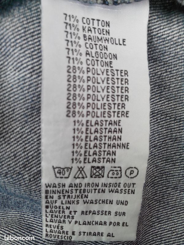 Veste en jean T L (mimi25170) (image 3)
