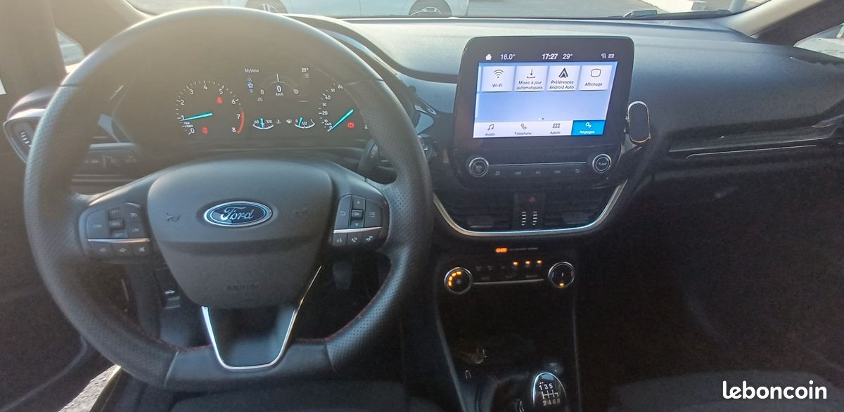 Ford fiesta 1.0l scti 125 ch mhev hybrid st line + radar de recul (image 10)