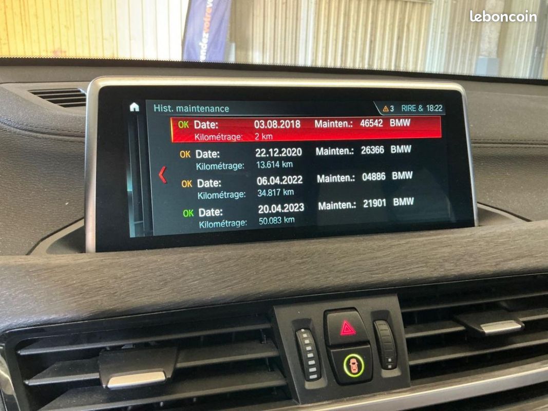 BMW X2 sDrive 20i F39 M Sport X 2.0 TURBO 192 / BOITE AUTO / CARTE GRISE FRANCAISE / 1ER MAIN (image 8)