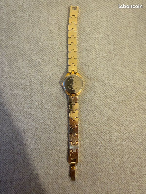 Montre-bracelet Ramex Femme Plaquée Or - Mécanique Manuelle, Cadran Champagne, Occasion