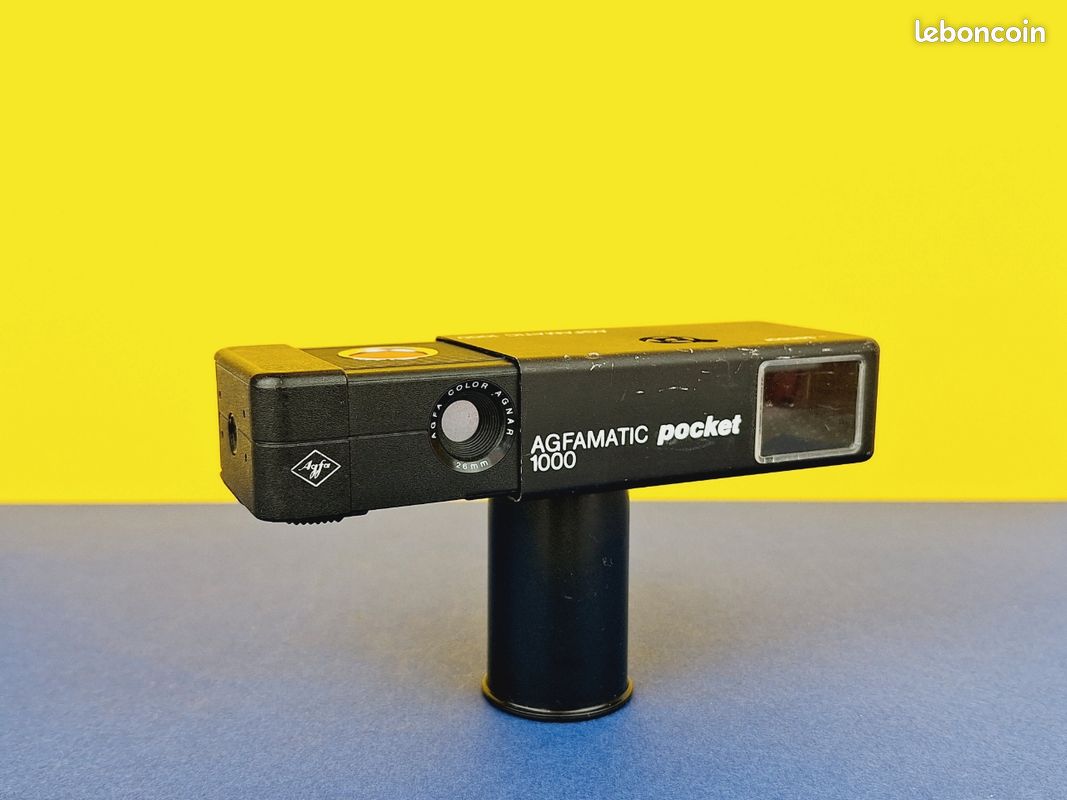 Appareil photo Agfa Agfamatic Pocket 4000 vintage - Film 110 - Photographie analogique des années 70 - France