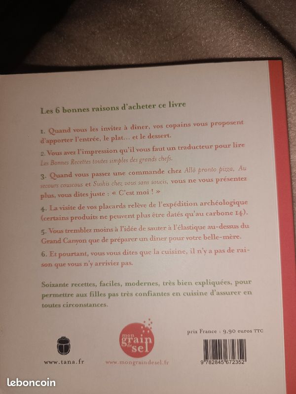 Le livre de cuisine pour les filles qui n'ont pas appris Grand-chose avec leur mère (image 2)