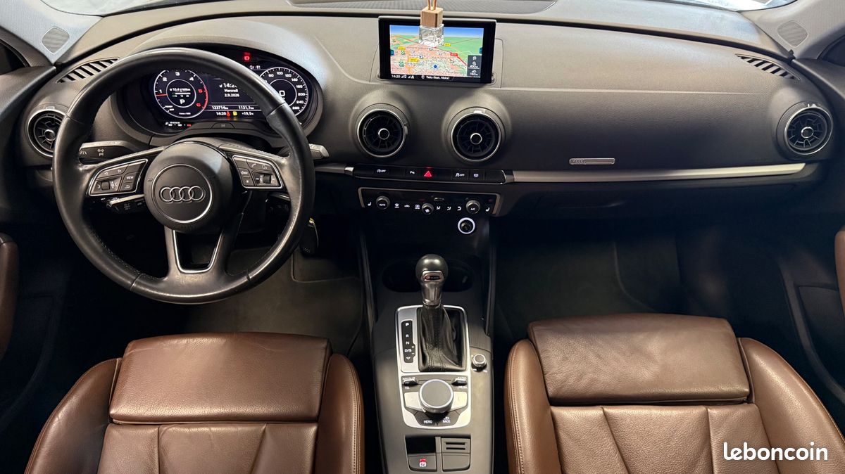 AUDI A3 SPORTBACK 2.0 TDI 150Ch S LINE EXT S-TRONIC BVA - APPLE CARPLAY - SIEGES CHAUFFANTS (image 4)