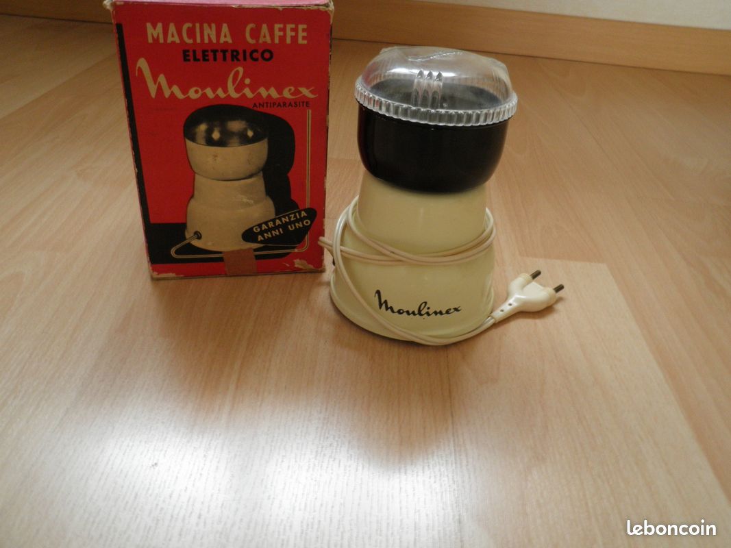 Moulin à Café AEG Vintage - Années 70, Style Space Age - En état De Marche