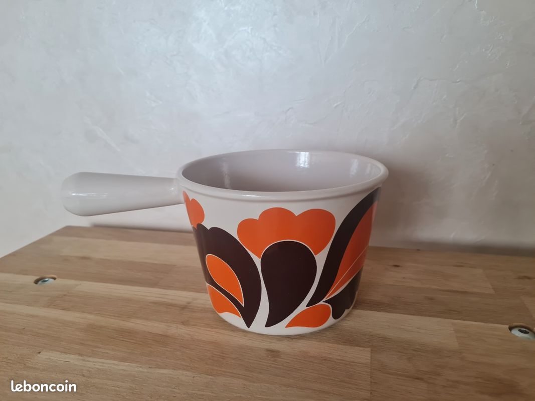 Service à Fondue En Fonte émaillée Le Creuset - Édition 70th Anniversary, Rare, Vintage 1980