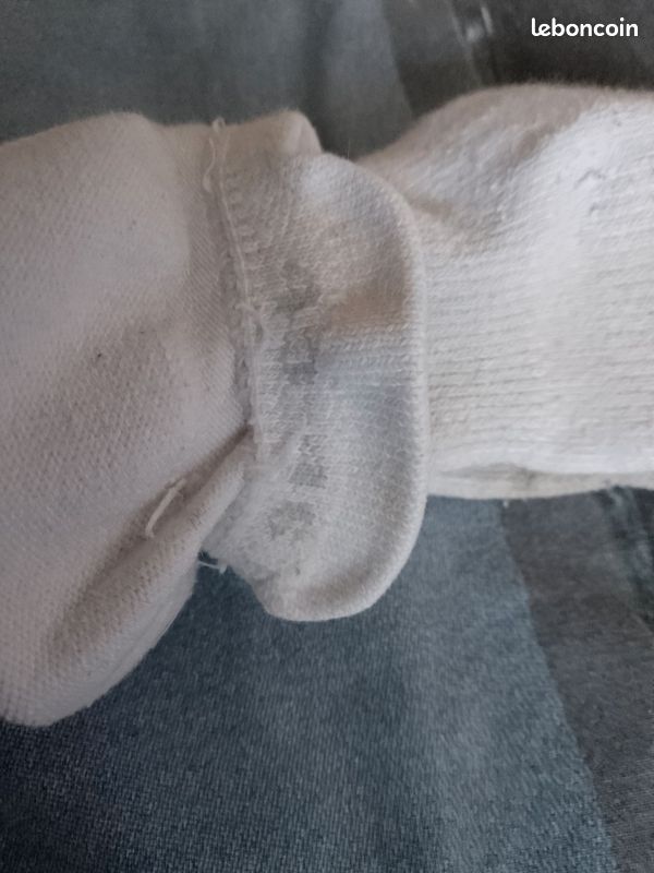 Lot de paires de chaussettes blanches Artengo Vêtements