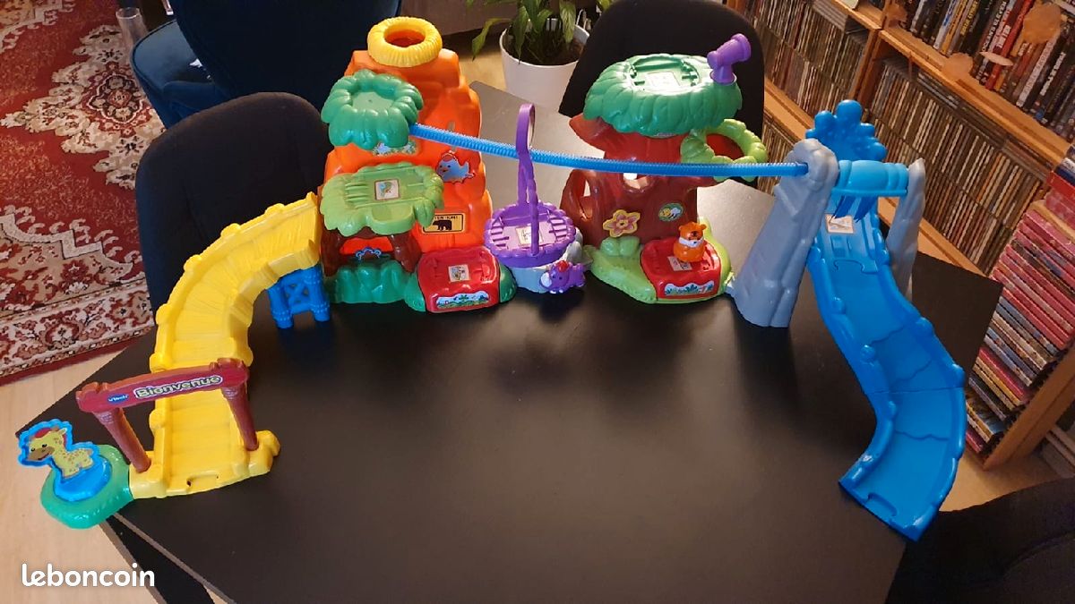 Maxi parcours de la jungle tut tut animo vtech (image 1)