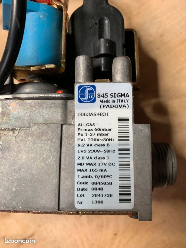 Bloc gaz SIT 845 Sigma 0845058 (image 1)