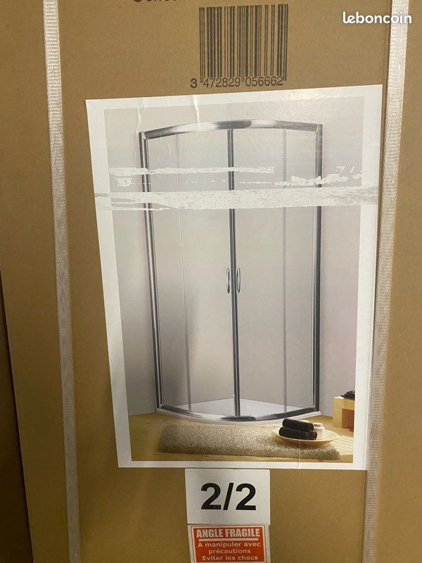 Paroi semi circulaire 80X80 (image 1)