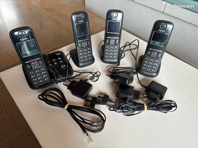 Trio téléphone Gigaset sans fil +1 téléphone=4 téléphones (image 1)