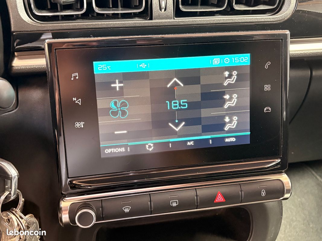 CITROEN C3 GENERATION-III 1.2 PURETECH 80 SHINE START-STOP - DISTRIBUTION À JOUR - CAMÉRA DE RECUL - CARPLAy (image 15)