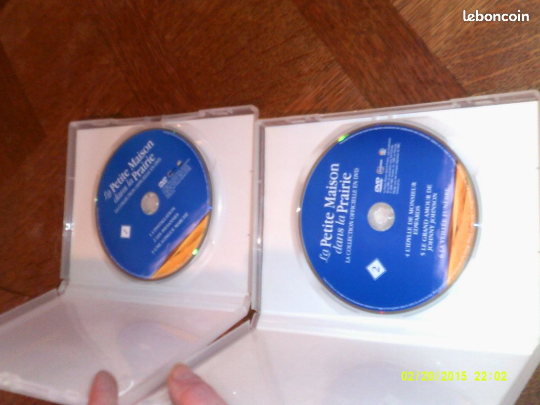 Un lot de 2 dvd la petite maison dans la prairie (image 2)