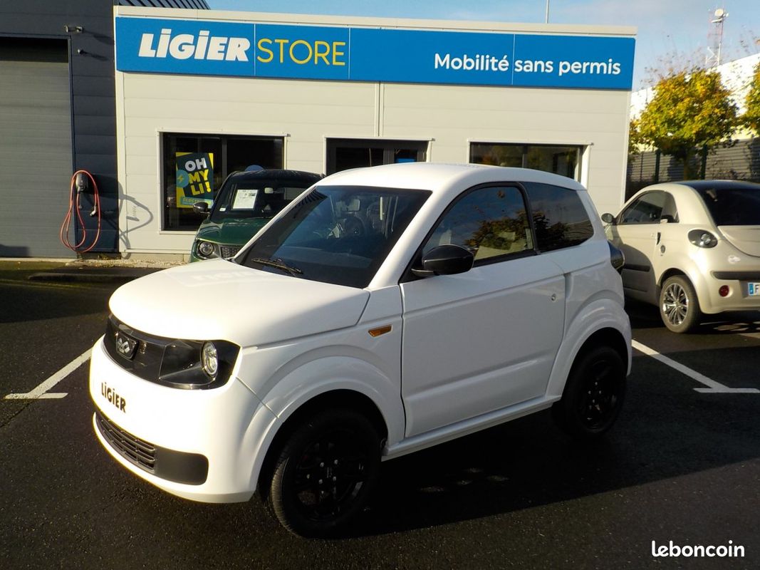 Ligier MYLI MAX ELECTRIQUE B11 AUTONOMIE 156 KMS (image 1)