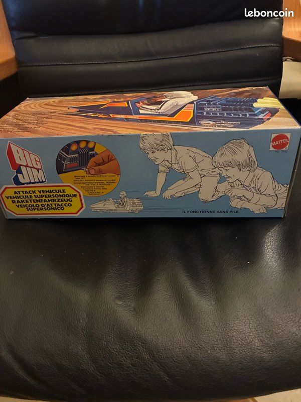 MATTEL Big Jim Série Espionnage - Véhicule Supersonique neuf