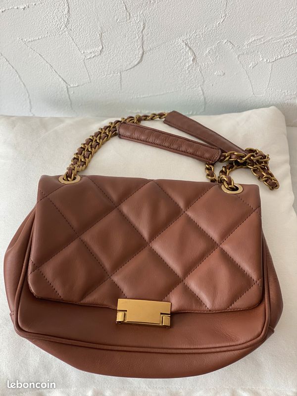 Sac Bandoulière Femme Cuir Vintage ┃ Élégant & Spacieux ┃ Style Rétro