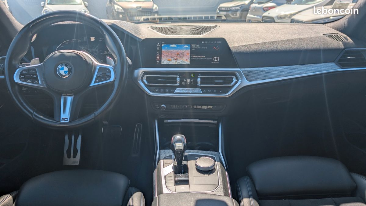 BMW Série 3 2.0 320 D 190 MHEV HYBRID M-SPORT BVA FULL ENTRETIEN BMW (image 3)