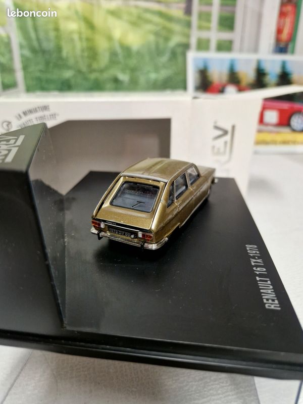 Nostalgie 1/43 - Renault 16 TL 1966 Jaune Pâle (modèle D'occasion, Sans Boîte)