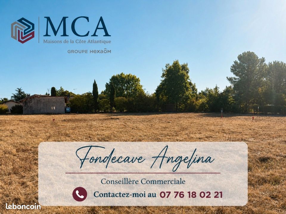 Terrain 600 m² · à Beaupuy · 43 000 €