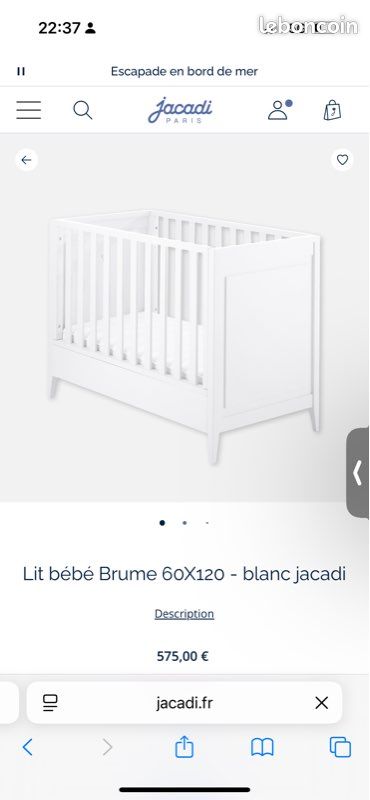 Lit jacadi brume (image 4)