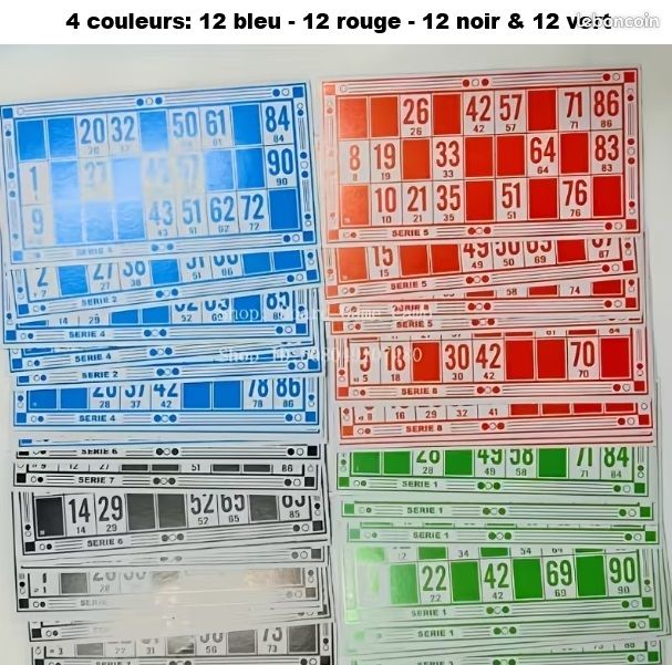 Jeu de Loto Carton Plein 16cm Multicolore - Jeux - Jouets