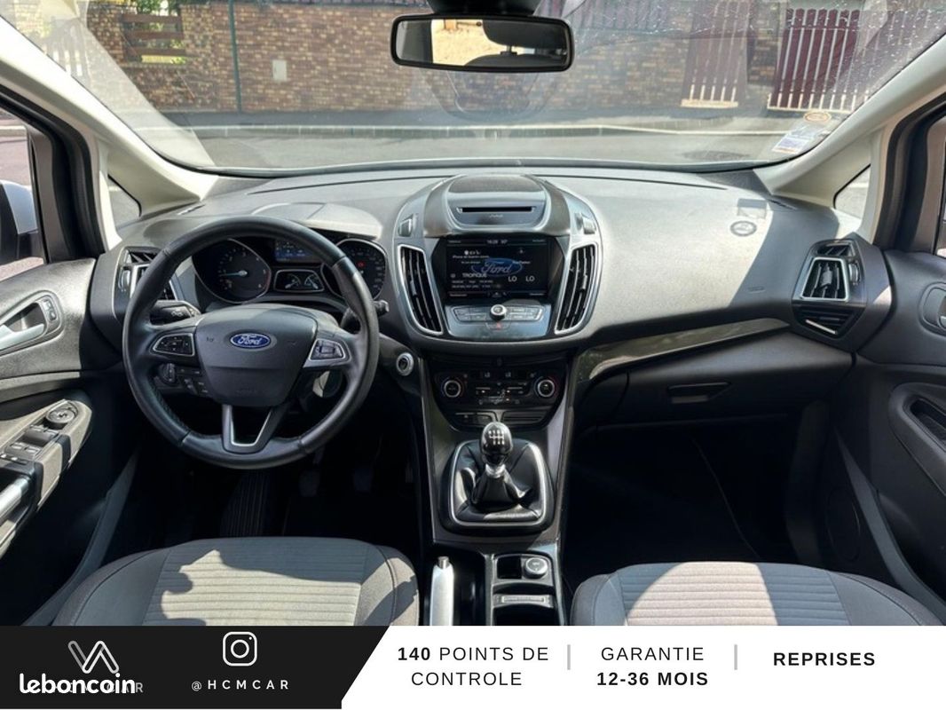 Ford C-MAX II 1.5 TDCI 120CH S&S Titanium BV6 I Caméra de recul I Garantie 12 mois (image 3)
