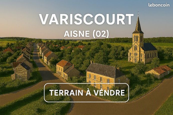 Terrain 807 m² Variscourt