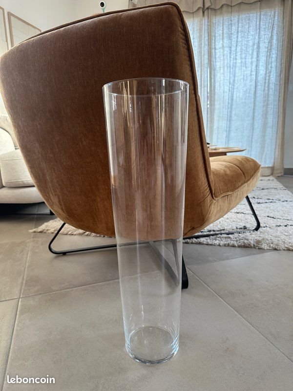 Vase verre 60cm (image 1)